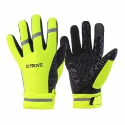 Gants De Vélo Proviz Jaune Fluo