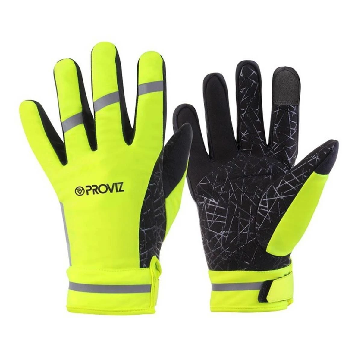 Gants De Vélo Proviz Jaune Fluo 4 Gants De Vélo Proviz Jaune Fluo – Image 2