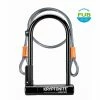 Antivol Kryptonite U Keeper 12 STD W/4' Flex 1 Antivol Kryptonite U Keeper 12 STD W/4' Flex -Antivols Vélo Soldes Boutique antivol kryptonite u keeper 12 std