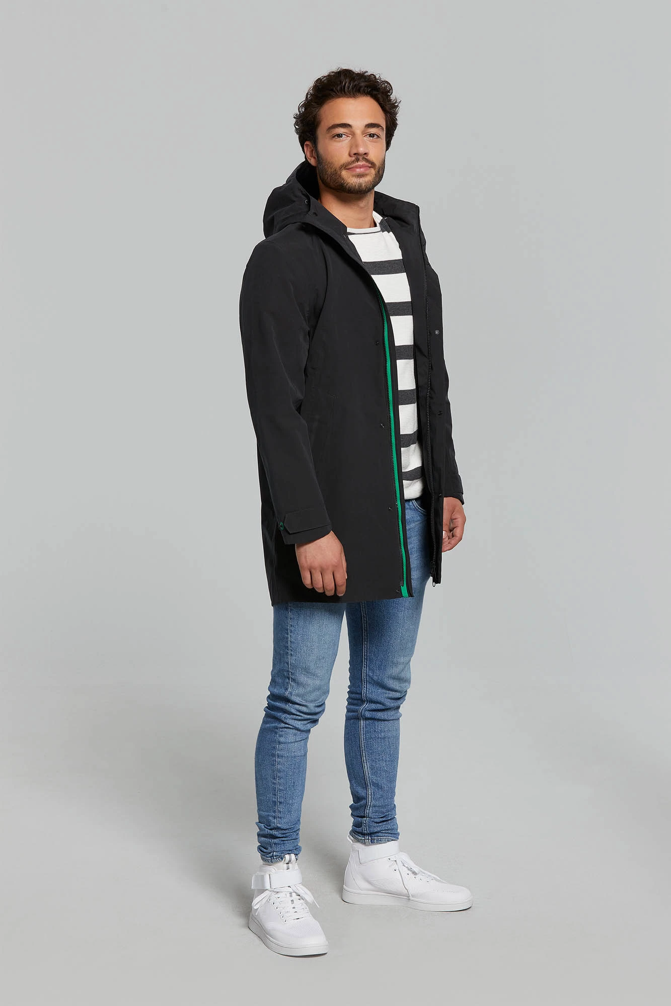 Parka Imperméable Basil Mosse Homme 10 Parka Imperméable Basil Mosse Homme – Image 8