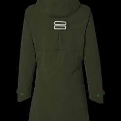 Parka Imperméable Basil Mosse Femme 17 Parka Imperméable Basil Mosse Femme -Antivols Vélo Soldes Boutique basil mosse bicycle rain parka women green 1