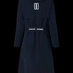 Trench Basil Mosse Femme -Antivols Vélo Soldes Boutique basil mosse bicycle rain trenchcoat women blue 3