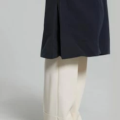 Trench Basil Mosse Femme -Antivols Vélo Soldes Boutique basil mosse bicycle rain trenchcoat women blue 8