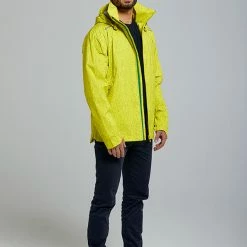 Veste Homme Basil Skane HiVis Réfléchissante 360° 17 Veste Homme Basil Skane HiVis Réfléchissante 360° -Antivols Vélo Soldes Boutique basil skane hivis bicycle rain jacket men neon yel 4