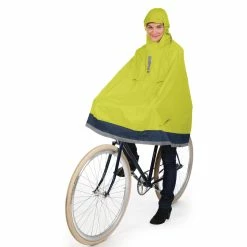 Tucano Urbano Cape De Pluie Vélo Garibaldina -Antivols Vélo Soldes Boutique cape de pluie garibaldina jaune fluo femme