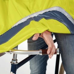Tucano Urbano Cape De Pluie Vélo Garibaldina -Antivols Vélo Soldes Boutique cape de pluie garibaldina jaune fluo fixation guidon