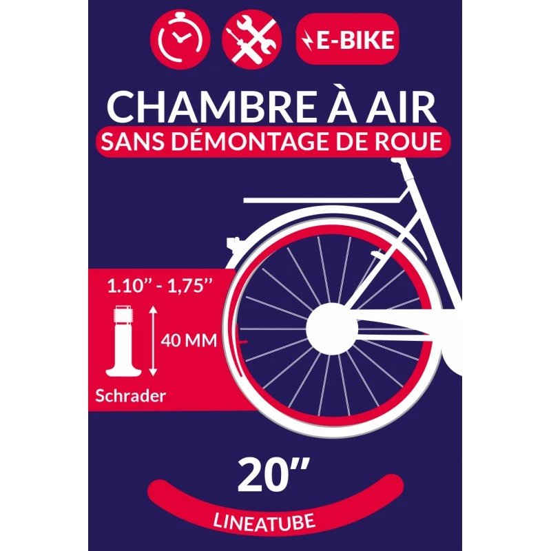 Lineatube Chambre à Air Linéaire 20' GV 1.10 à 1.75' 3 Lineatube Chambre à Air Linéaire 20' GV 1.10 à 1.75'