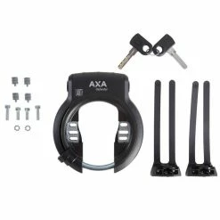 Axa Bike Security Antivol Roue Vélo Axa Defender (fix. Incluse) 7 Axa Bike Security Antivol Roue Vélo Axa Defender (fix. Incluse) -Antivols Vélo Soldes Boutique defender black flexible black 2