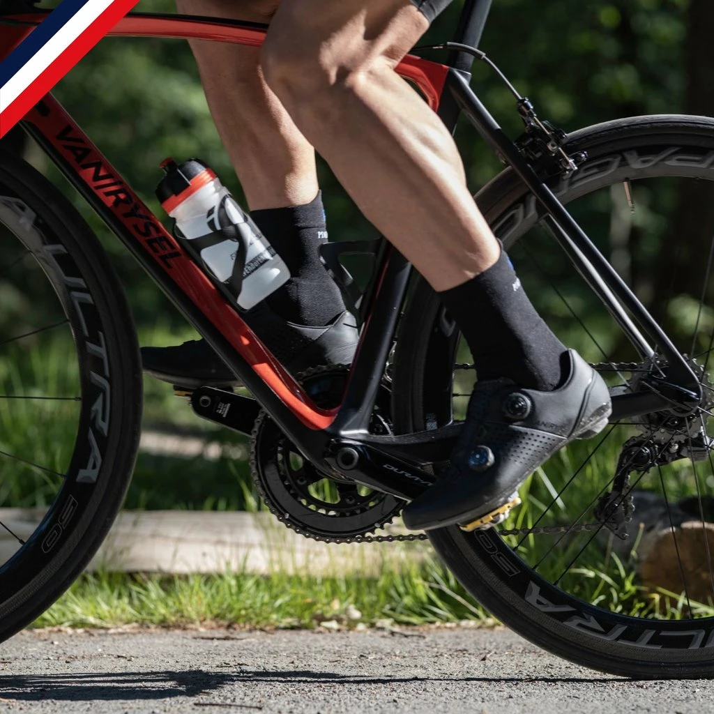 Pente Douce Chaussettes De Cyclisme : Noires 5 Pente Douce Chaussettes De Cyclisme : Noires – Image 3