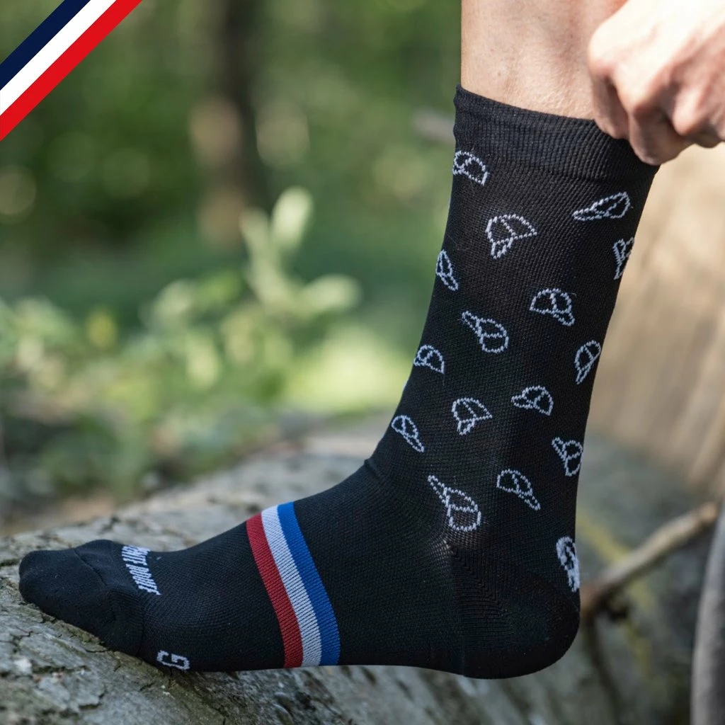 Pente Douce Chaussettes De Cyclisme : Gapettes 3 Pente Douce Chaussettes De Cyclisme : Gapettes