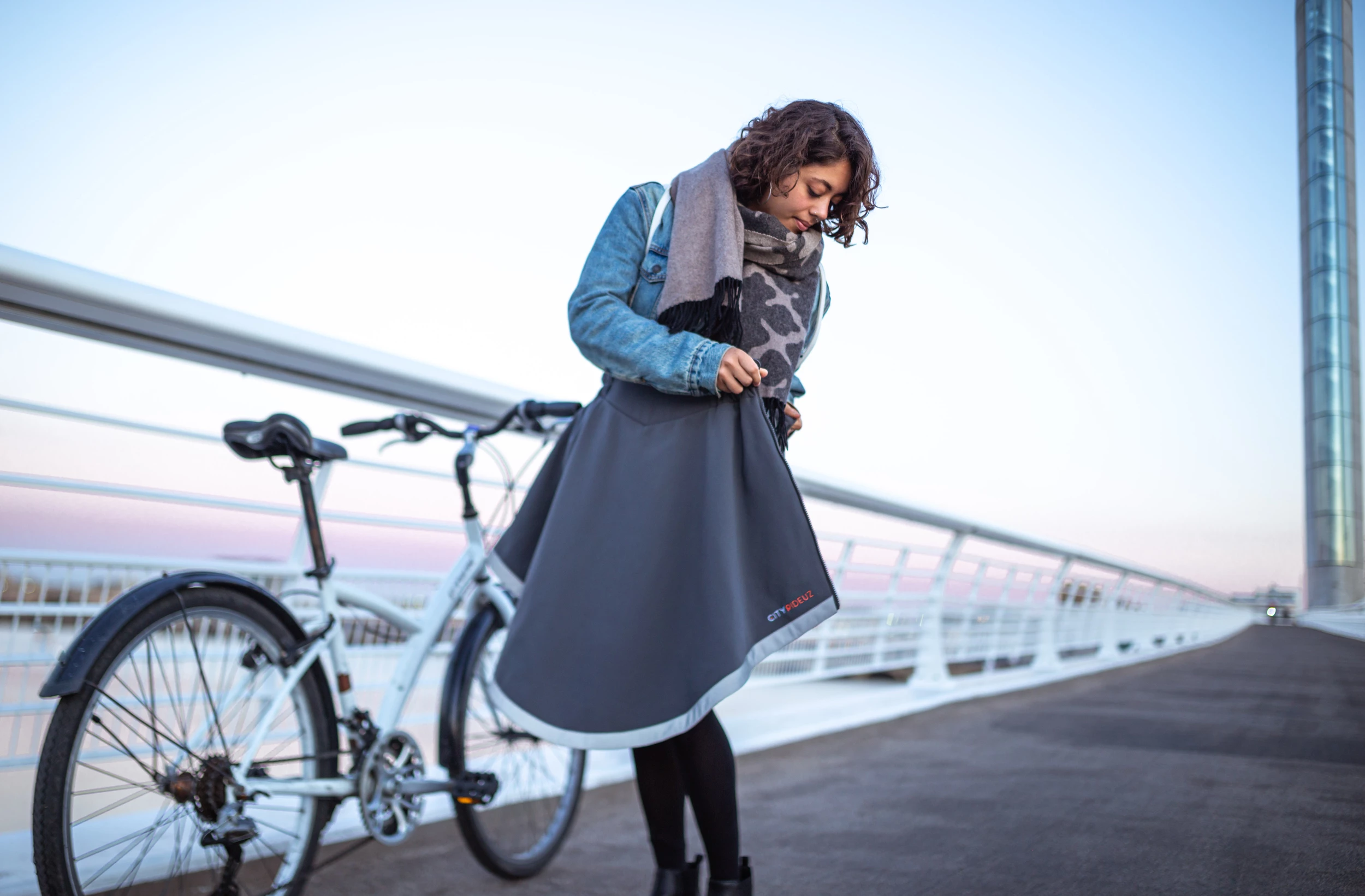Cityrideuz Sur-jupe Vélo Holly 4 Cityrideuz Sur-jupe Vélo Holly – Image 3