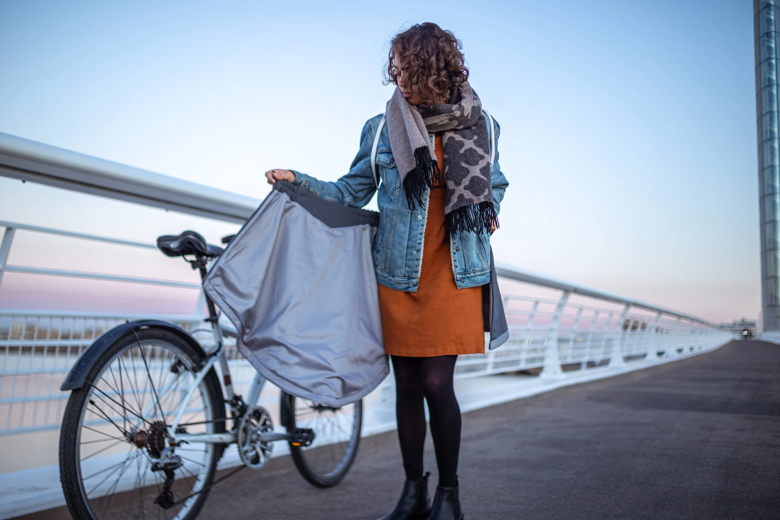 Cityrideuz Sur-jupe Vélo Holly 3 Cityrideuz Sur-jupe Vélo Holly – Image 2