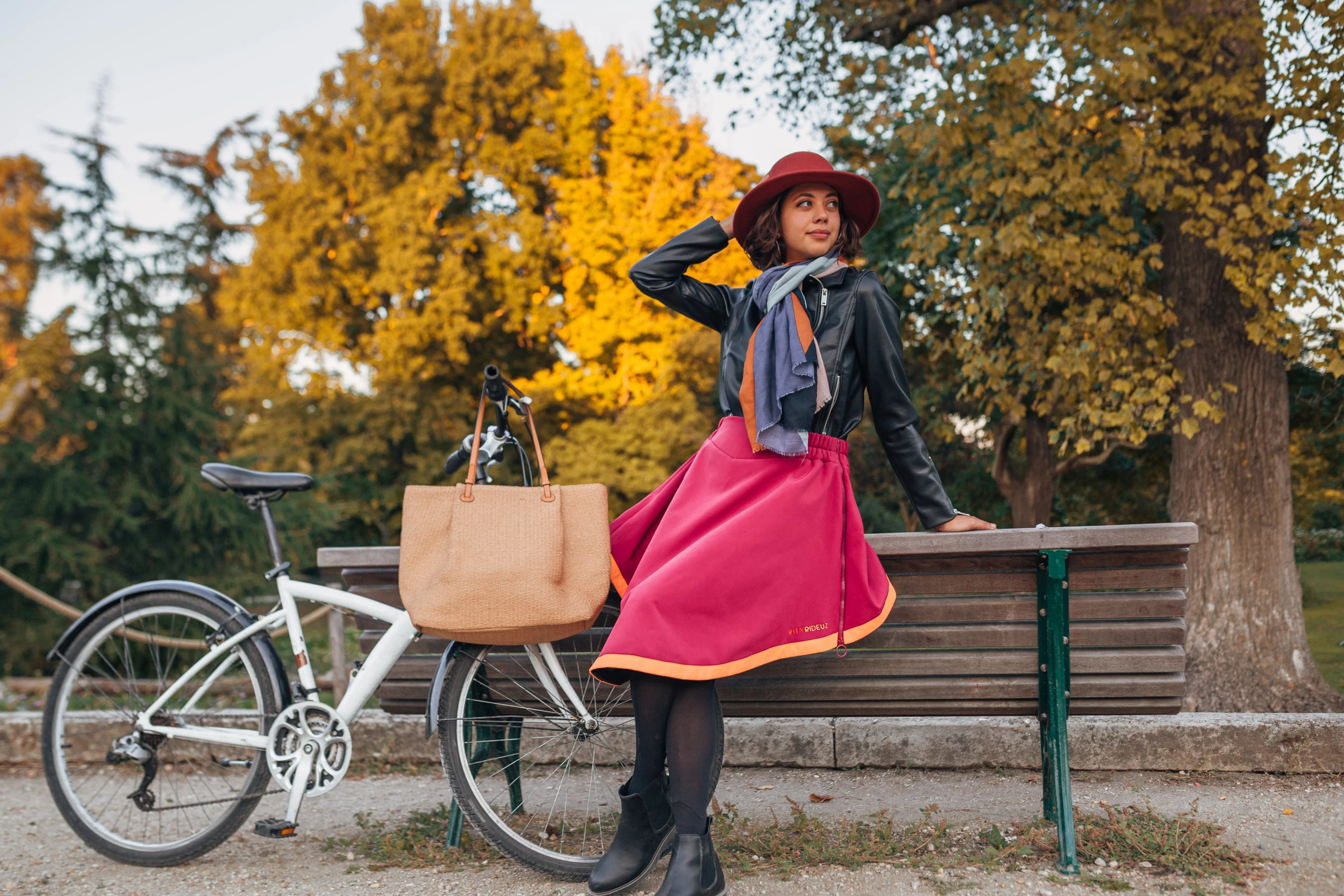 Cityrideuz Sur-jupe Vélo Holly 7 Cityrideuz Sur-jupe Vélo Holly – Image 6