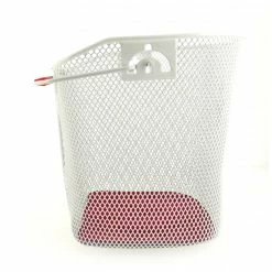 HAPO-G Panier Acier XXL Blanc -Antivols Vélo Soldes Boutique panier acier xxl blanc 1