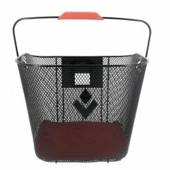 HAPO-G Panier Acier XXL Noir -Antivols Vélo Soldes Boutique panier acier xxl noir avec fixation dmts universelle compatible e bike 2