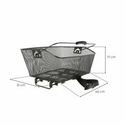 HAPO-G Panier Arrière Vélo Métal -Antivols Vélo Soldes Boutique panier arriere metal 5