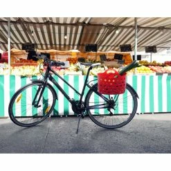 HAPO-G Panier Trendy One Arrière -Antivols Vélo Soldes Boutique panier trendy one fixation porte bagages rouge 4