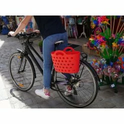 HAPO-G Panier Trendy One Arrière -Antivols Vélo Soldes Boutique panier trendy one fixation porte bagages rouge 8