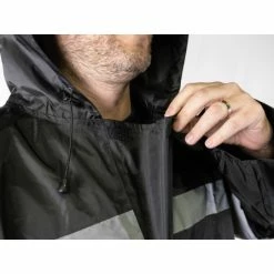 R Flect Poncho Vélo Imperméable Noir (polyvalent 2 Roues) -Antivols Vélo Soldes Boutique poncho etanche reflechissant 2 roues velo scooter moto